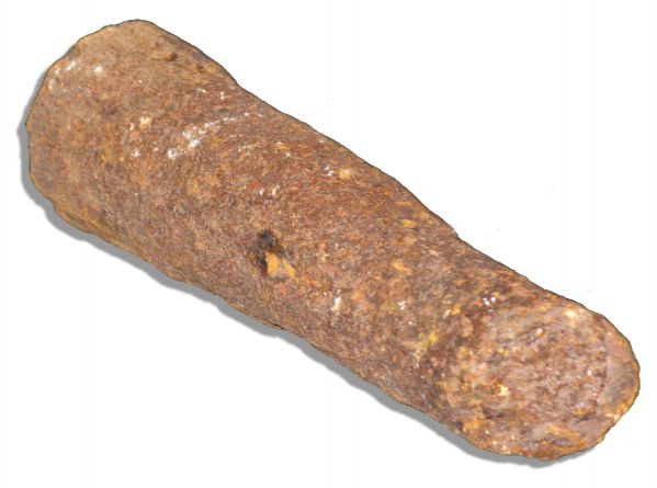 Barnacle-Encrusted Spike From a Sunken Galleon in the Spanish Treasure Fleet of 1715 -- ...one of the worst maritime disasters of all time...