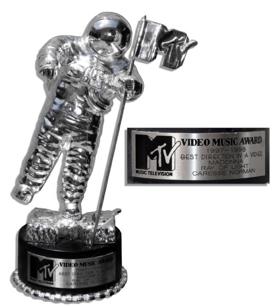 Madonna MTV Moonman Video Music Award -- For Madonnas Ray of Light Music Video in 1998