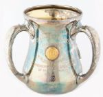 Jack Lapp Trophy From The Philadelphia Athletics 1910 World Championship Win -- Incredibly Rare World Series Trophy Cups