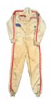 Race Car Legend Graham Hills 1969 Formula One Official Uniform -- Worn at the Apex of His Career, the Same Year He Suffered a Career-Debilitating Injury