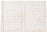 Dr. David Livingstone Autograph Letter Signed From 1857 -- During His Brief Stay in England Between African Missions