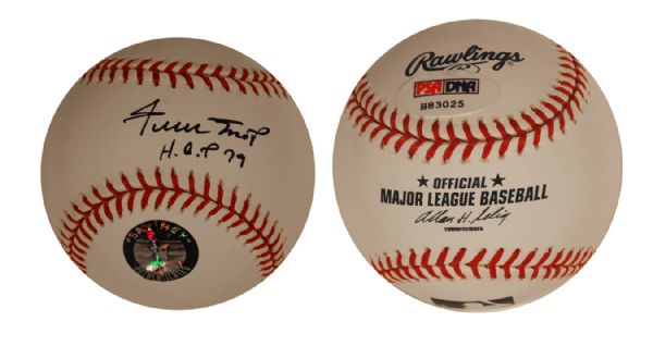 Willie Mays Signed Baseball -- With PSA/DNA COA