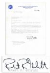Roger Chaffees 1963 Astronaut Acceptance Letter -- Signed By NASA Director Gilruth -- "…a great pleasure to inform you that you have been selected…to participate in Astronaut Training…"