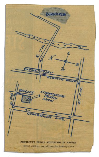 Complete Press Package for the JFK Texas Welcome Dinner -- Planned for the Night of his Assassination