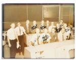 Three Gemini 5 Crew-Signed Photos -- Signed by Neil Armstrong & 47 More!