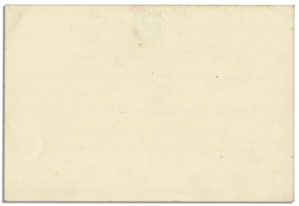 Invitation to an ''Evening Party'' at Buckingham Palace in 1951, During The Reign of King George VI