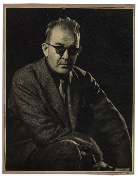 John Ford Signed 10.5'' x 13.5'' Photo