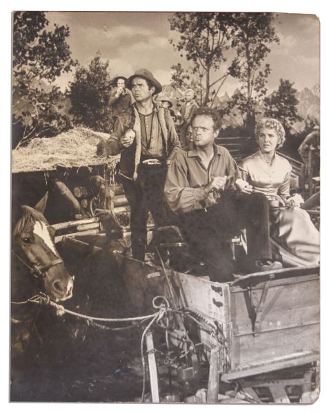 Book of Still Photos From 1953 Western Shane -- From The Personal Collection of Van Heflin, Gifted to Him by the Film's Director George Stevens