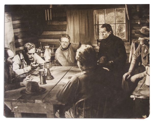 Book of Still Photos From 1953 Western Shane -- From The Personal Collection of Van Heflin, Gifted to Him by the Film's Director George Stevens