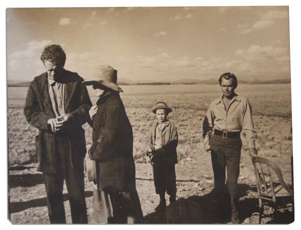 Book of Still Photos From 1953 Western Shane -- From The Personal Collection of Van Heflin, Gifted to Him by the Film's Director George Stevens