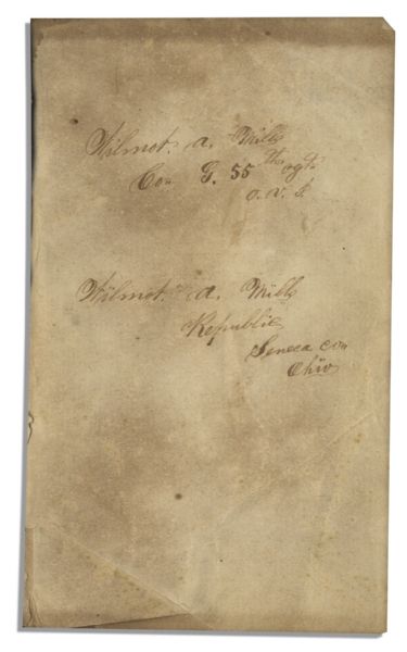 Civil War Diary From Wilmot A. Mills in the 55th Ohio During Sherman's March -- …burned halfh a dozen buildings…ar trying to find out who set it a fire. It was don aganest orders…