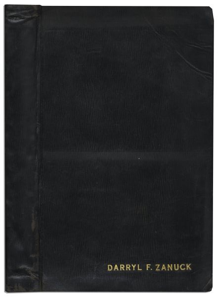 Darryl F. Zanuck's Own Sales Training Materials for 20th Century Fox From 1951, as Movies Face TV Competition -- …there's nothing to be afraid of… -- With His Bookplate
