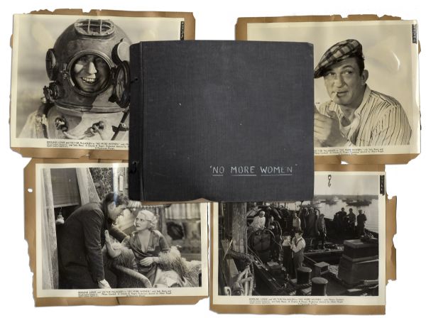 Keybook for No More Women -- 1934 Picture Starring Edmund Lowe, Victor McLagen, Sally Blane & Minna Gombell
