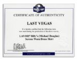 Michael Douglas Screen-Worn Shirt From ''Last Vegas''
