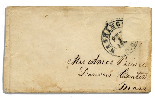 Civil War Letter Lot by John H. Hone of the 2nd Massachusetts Sharpshooters -- With Manassas Content -- …after the retreat from Manassas…men…have no knapsacks or clothes…
