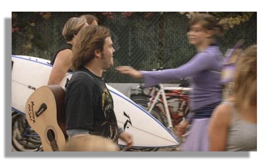 Jack Black's Rubber Stunt Guitar From ''Tenacious D in The Pick of Destiny''