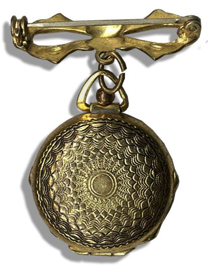 Lucille Ball Personally Owned Locket With Photos of Her Own Family Growing Up -- With a COA From Her Daughter