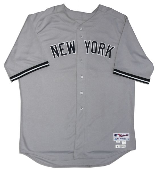 CC Sabathia Game Worn Yankees Jersey From Opening Day of the 2012 Season