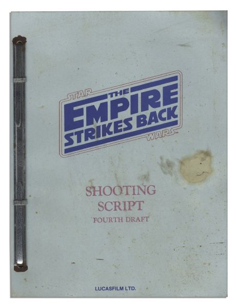 Shooting Script for Star Wars Episode V: The Empire Strikes Back From 1978 -- With the Red Coding Number on Every Page -- The Second Film Released in the Epic Series