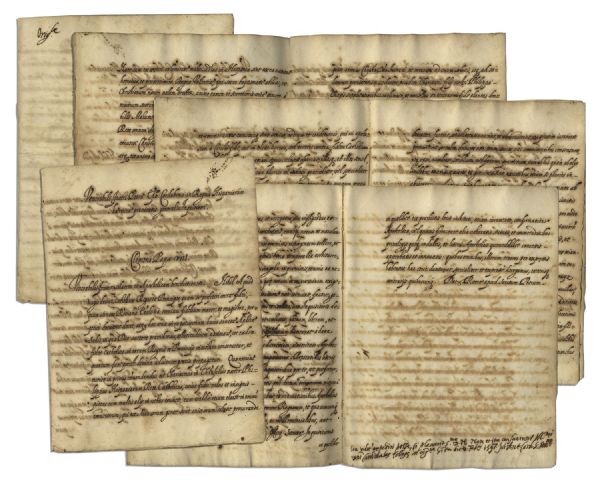 Extraordinary Spanish Inquisition Letter by Pope Clement VIII -- …follow the errors of Mohamed...enforce greater punishments…cut off the lethal cult…by appointing more inquisitors…