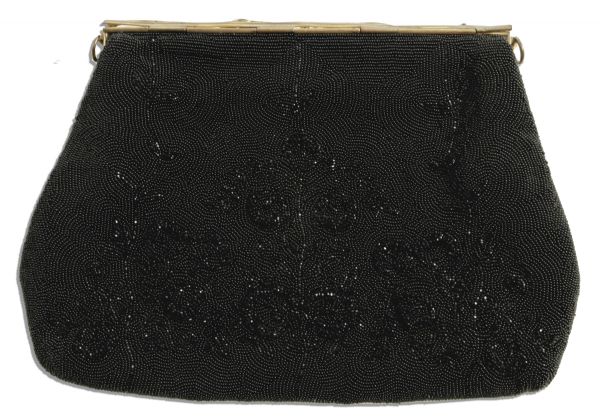 Ava Gardner Personally Owned Beaded Evening Bag -- Handmade by Walborg