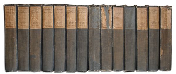 Mark Twain Dual-Signed Copy of The Works of Mark Twain -- Signed Both as Mark Twain & S. L. Clemens