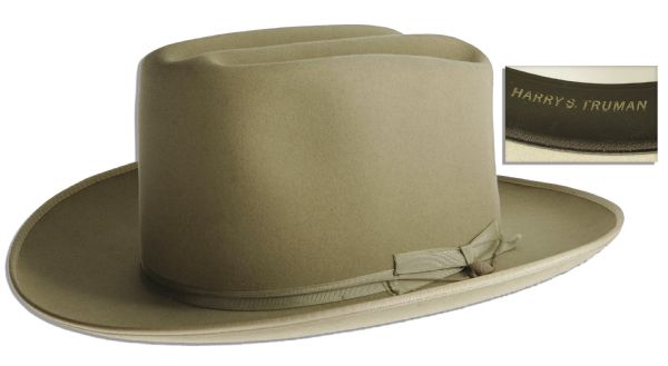 Harry Truman's Personally Owned Stetson Hat