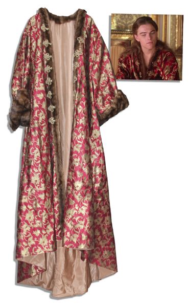 Leonardo DiCaprio Costume From ''Man in the Iron Mask'' -- Handmade Coat With Real Mink Trim