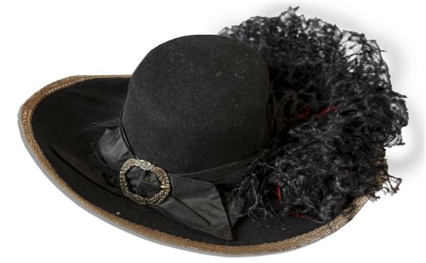John Malkovich ''Man in the Iron Mask'' Feathered Hat