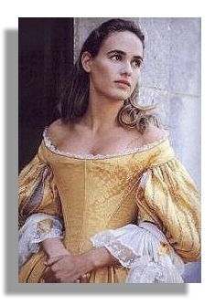 Judith Godreche ''Man in the Iron Mask'' Costume -- Heavy Gown & Leather Shoes