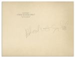 Excellent 18'' x 8.25'' Mercury 7 Signed Photo Display -- Signed By All 7 of the Astronauts -- For a National Geographic Story in 1960