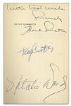 Rare Frank Sinatra, Natalie Wood & Tony Curtis Signed ''Kings Go Forth'' First Edition Book -- All Three Starred Together in the Film Adaptation of the Novel