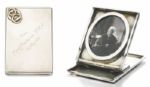 Queen Victoria Silver Photo Frame by Wright & Davis, Circa 1898