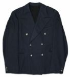 Harold Lloyd Blue Wool Blazer From Classic Silent Comedy ''For Heaven's Sake''