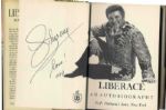 Liberace Signed 1973 Autobiography -- With Distinctive Signature