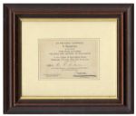 Buckingham Palace 1936 Garden Party Invitation -- Signed by Lord Chamberlain Under King Edward VIIIs Short Reign