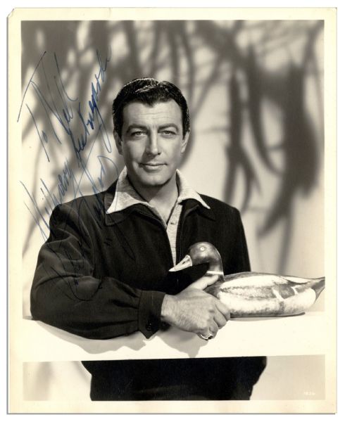 Robert Taylor Signed 8 x 10 Photo
