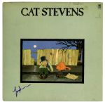 Cat Stevens Signed Teaser and the Firecat Record -- With Moonshadow and Peace Train