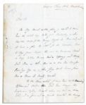 Lafayette Letter Signed Just After Arriving in Virginia in Early 1781 Where by the Fall, the British Would Surrender -- He Writes of His Strategy But Notes He Is Hampered by No Ammunition