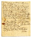 Henry Lee's Urgent Revolutionary War Dated Autograph Letter Twice-Signed -- ''...but sir what are we to do for arms?...The arms we had were sent down with our last detachmt. to Wmsbg...''