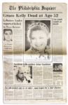 Princess Graces Death Announced in Her Hometown Newspaper