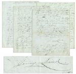 Swedish Opera Singer Jenny Lind Autograph Letter Signed