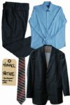 Steve Carell Screen Worn Suit Ensemble From The Office -- With a COA From NBC Universal