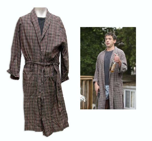 Robert Downey, Jr. Calvin Klein Robe & Shirt From the 2007 Comedy Charlie Bartlett
