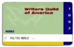 Milton Berles WGA Membership Card