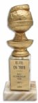 Golden Globe Award For Elvis on Tour -- The Last Film Elvis Ever Made
