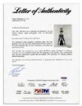 Fantastic Marilyn Monroe Signed 8'' x 10'' Photo -- ''...Love & Kisses...'' -- With COA's From Both PSA/DNA & JSA