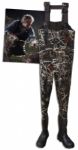 Gary Busey Screen Worn Piranha 3DD Fishing Waders -- With a COA from Premiere Props
