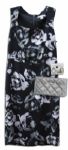 Jenna Fischer Screen Worn Dress, Earrings & Handbag From The Office -- With a COA From NBC Universal