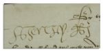 Rare King Henry VIII Document Signed, Circa 1510-1514